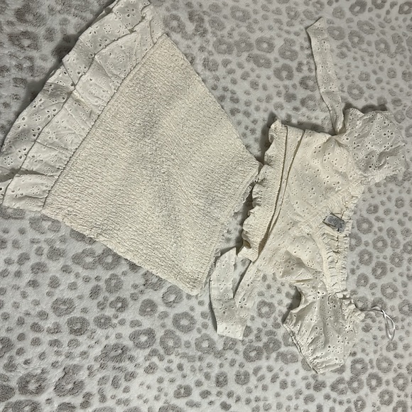 Smocked skirt set - Picture 4 of 6